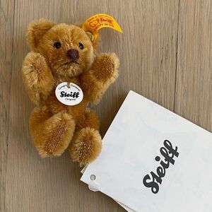 Steiff Mini Teddy Bear - Medium Brown - 039348